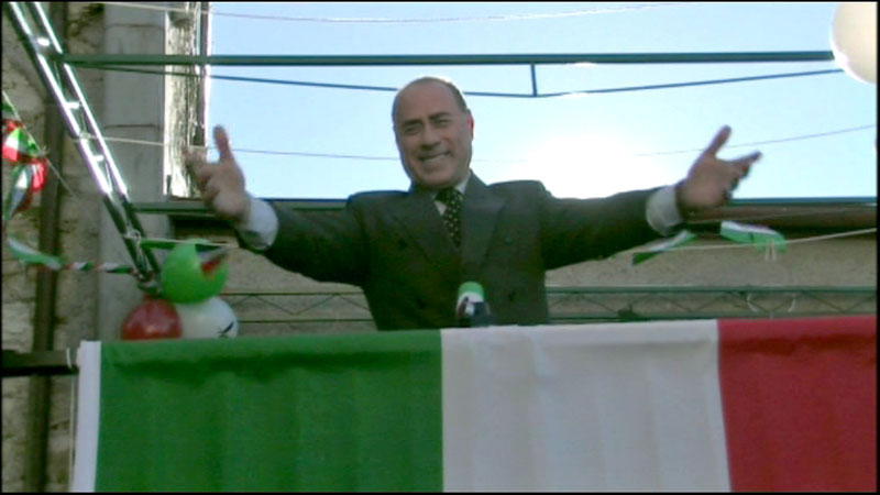Scene from Bye Bye Berlusconi!